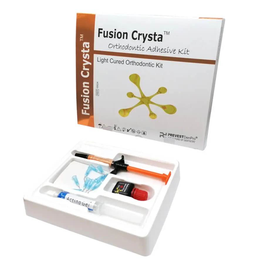 مجموعة Fusion Crysta لتقويم الأسنان