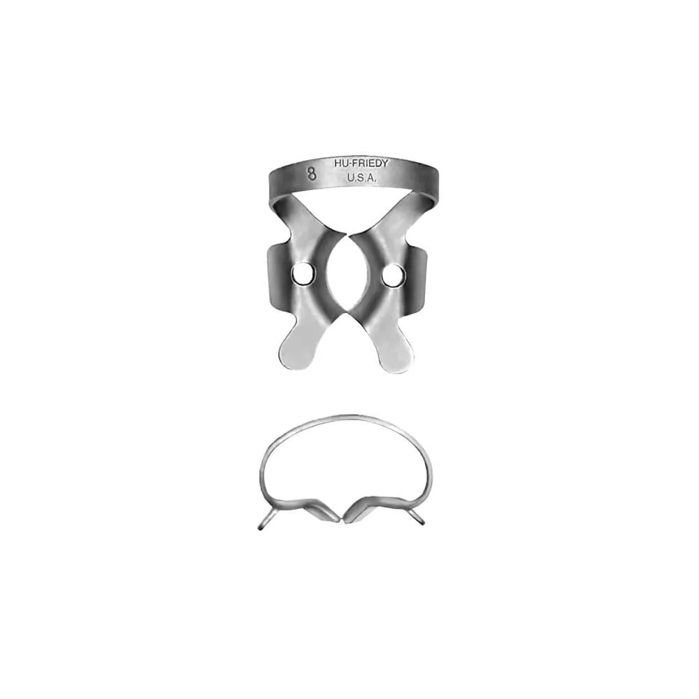 Rubber Dam Clamps #8, Upper Molar
