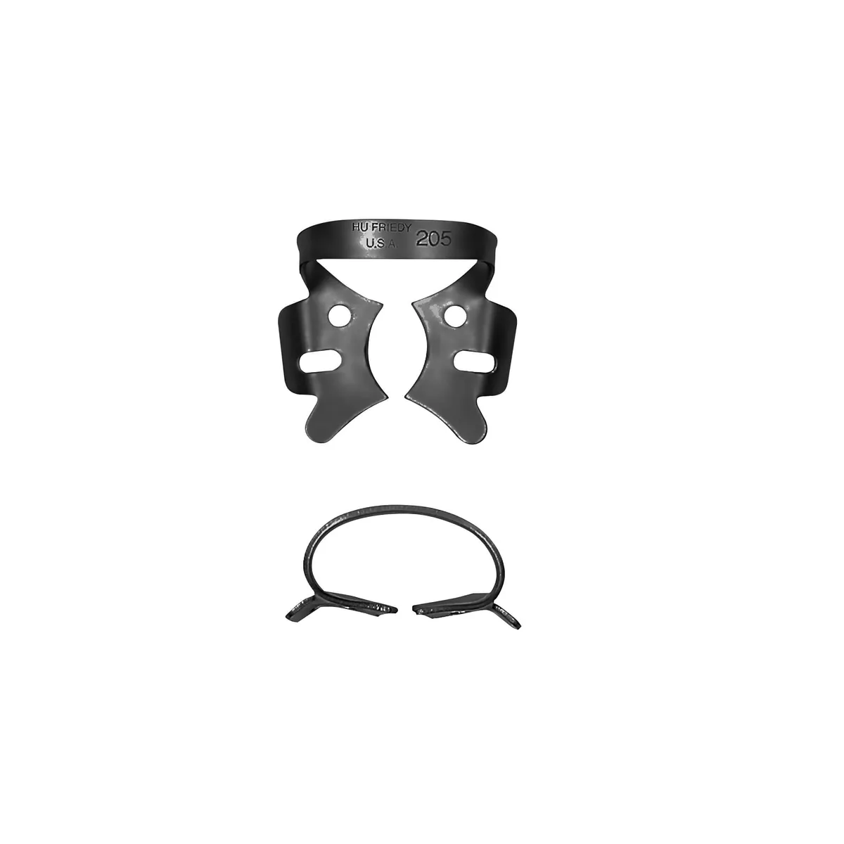 Rubber Dam Clamp #205, Molar, BlackLine