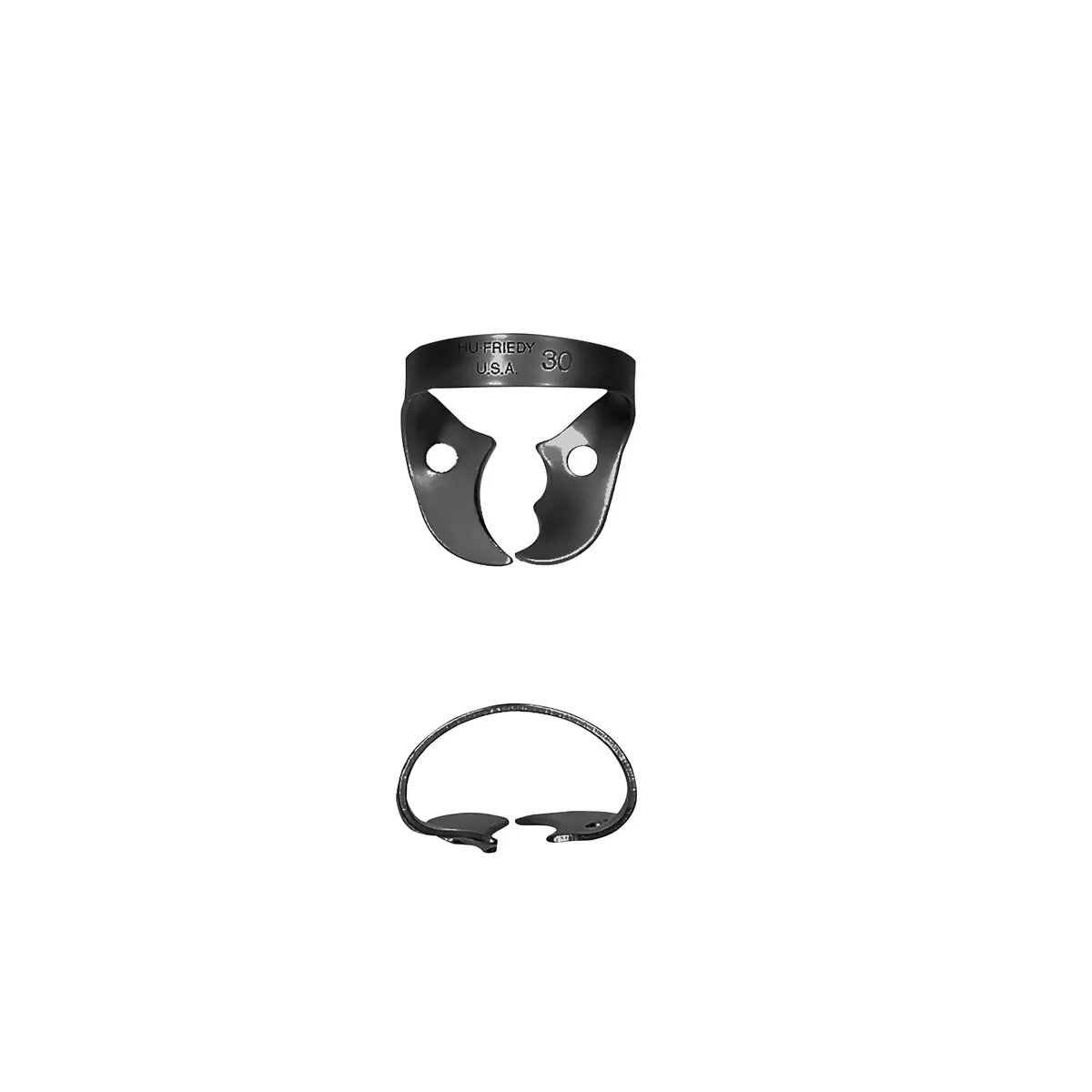 مشبك حاجز مطاطي #30، ضرس علوي أيمن، BlackLine