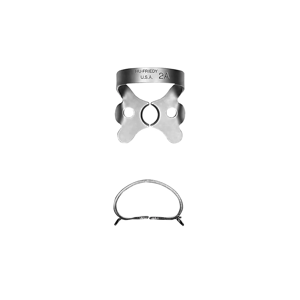 Rubber Dam Clamp #2A, Large Premolars