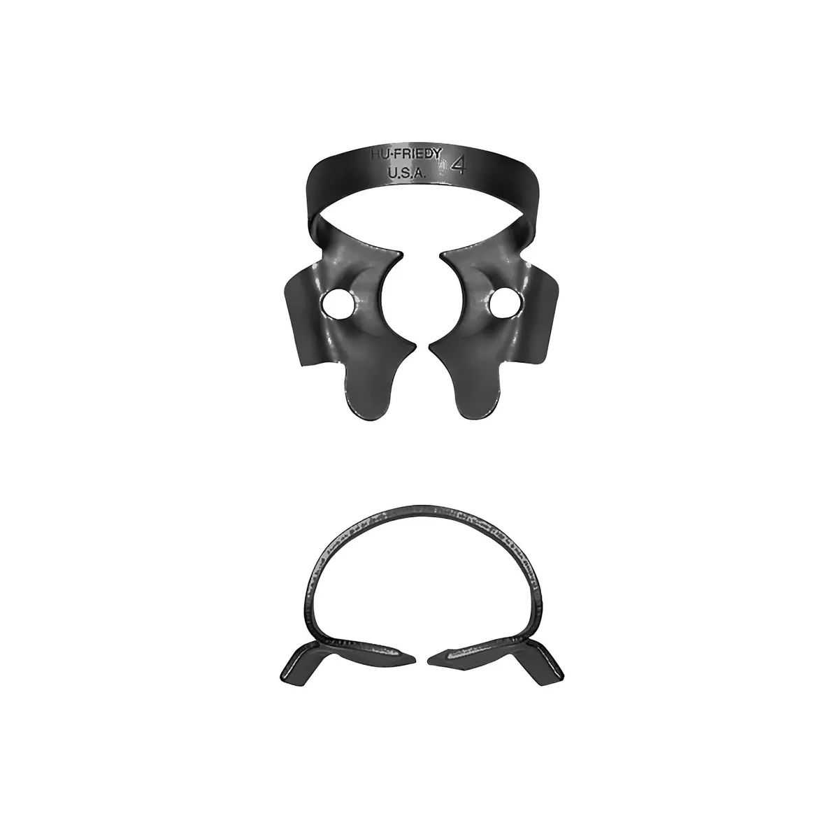 Rubber Dam Clamp #4, Upper Molar, BlackLine