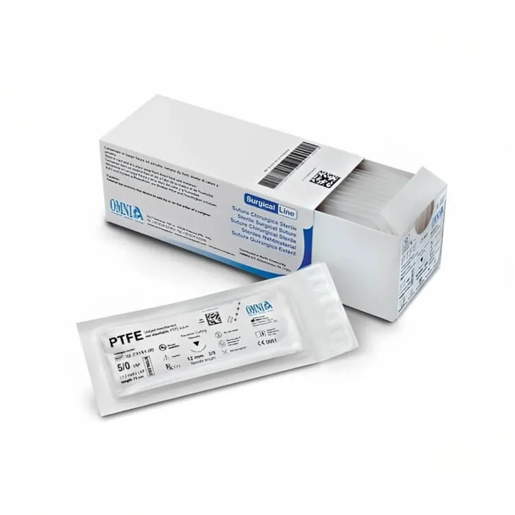 PTFE Suture, 4/0 Circle, 16mm, 3/8 Circle Extra Reverse Cutting