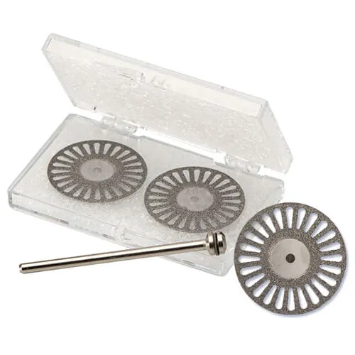 Diamond Disc, See-Thru, Double Side, PK/2