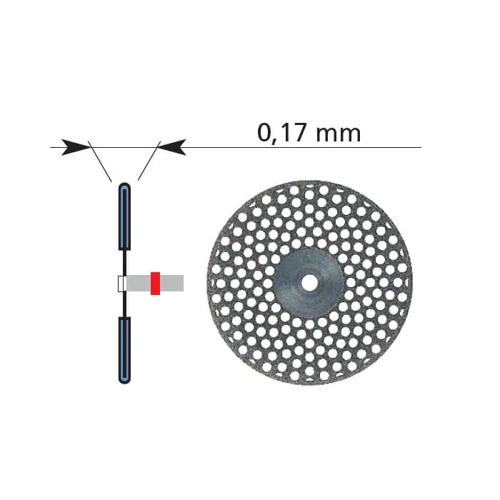 POLYFLEX, Flexible Diamond Disc, Double Side, Fine Grit, PK/20