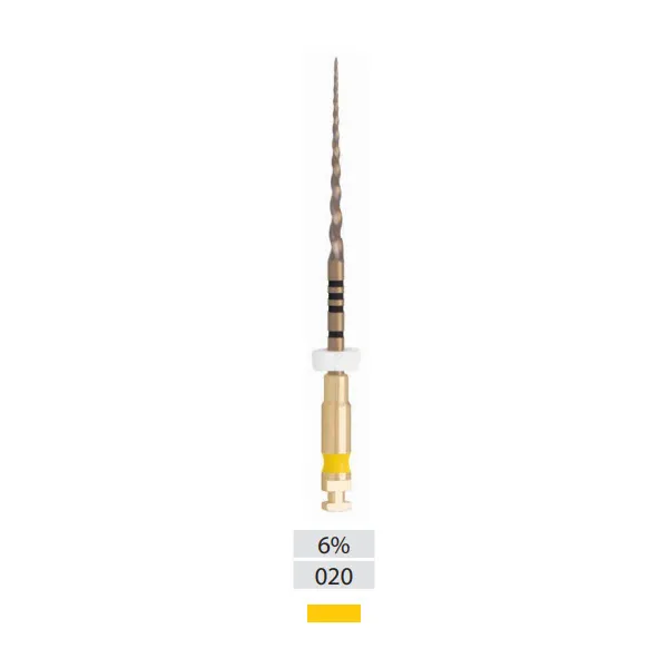 Unicone Rotary Files; 6/020 L25