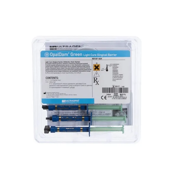 OpalDam Green Kit، حاجز راتنج معالج ضوئيًا