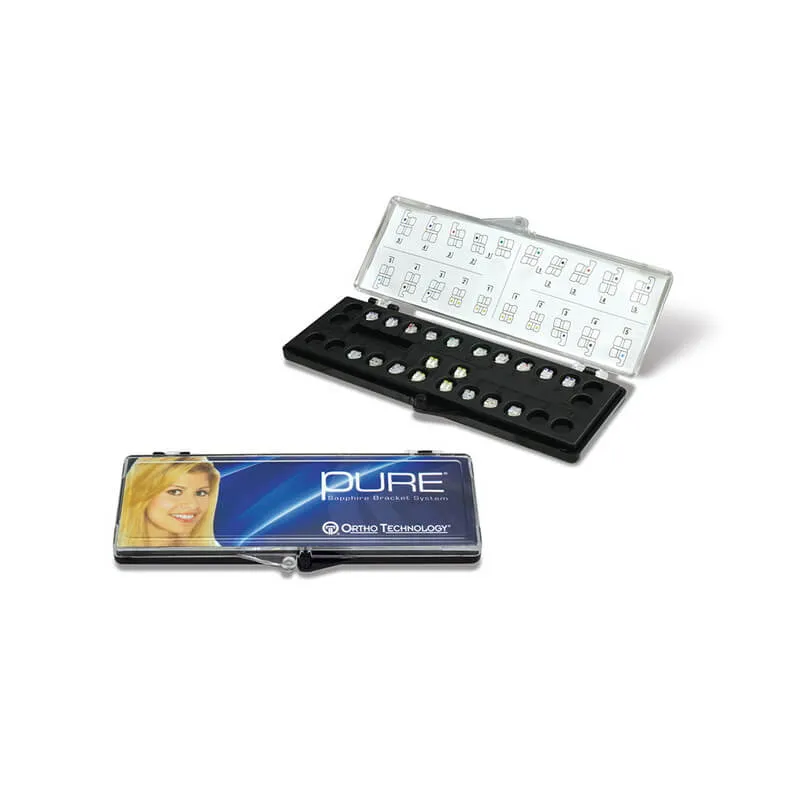 Pure Crystal Clear Aesthetics Patient Kit, 018 Roth 5x5 Hooks 345