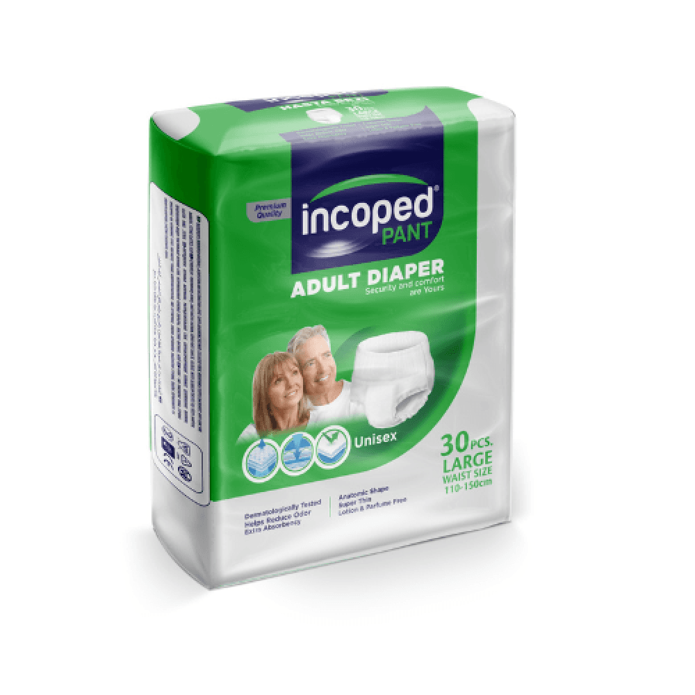Incontinence Pull-Up Briefs, Turkish, 30 Pieces