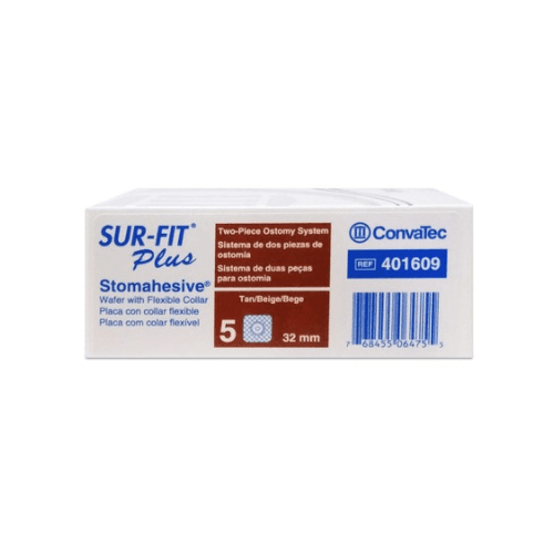 SUR-FIT Ostomy Wafer, Flexible, Size 32, #401609