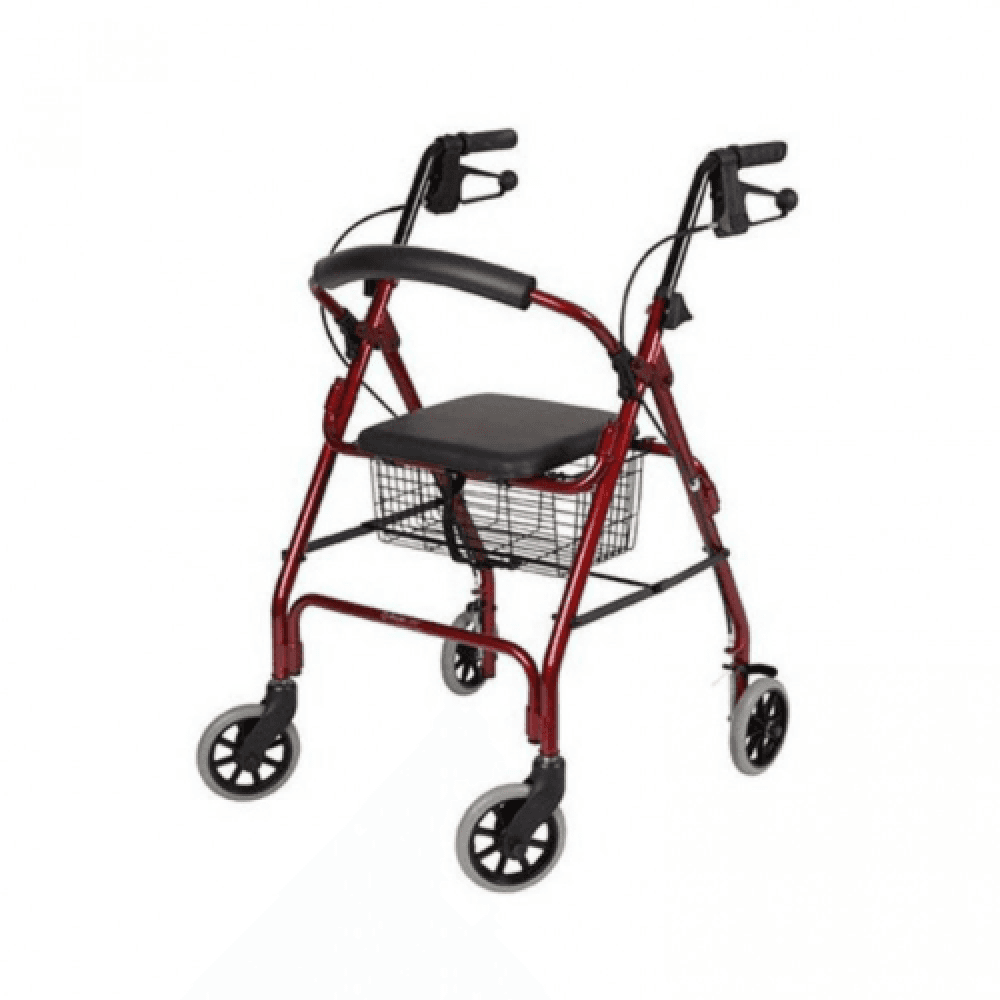 Shopping Rollator Walker, With Seat