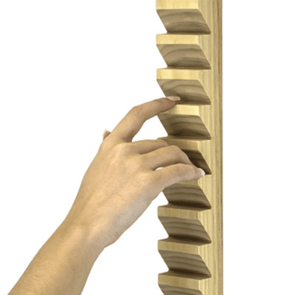 سلم الأصابع والكتف الخشبي finger ladder
