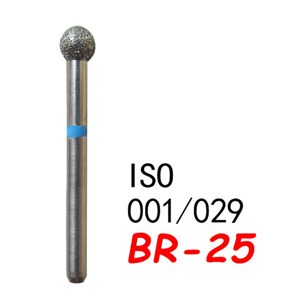 Ball Round End Supre BR-25, Standard Grit, 001/025