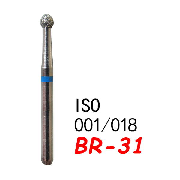 نهاية كروية BR-31، خشونة قياسية، 001/018