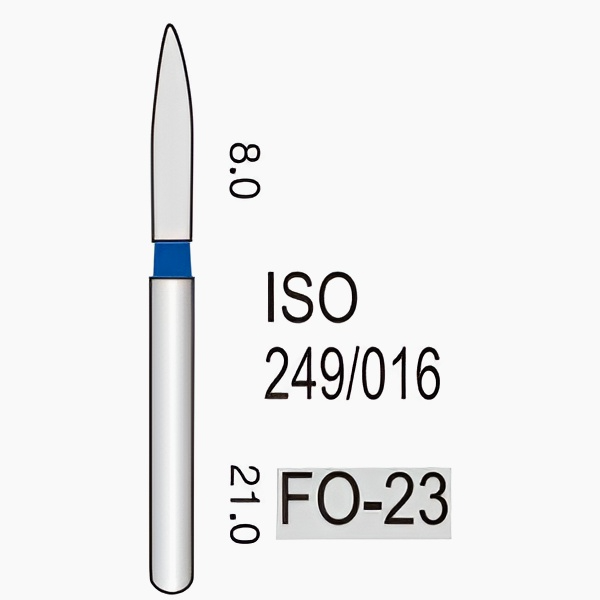 Flame Ogival End FO-23, Standard Grit, 249/016