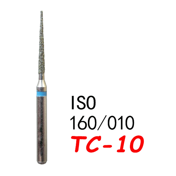 Taper Conical End TC-10, Standard Grit, 166/012