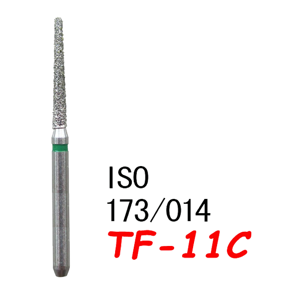 Straight Taper Flat End TF-11C, Coarse Grit, 173/015