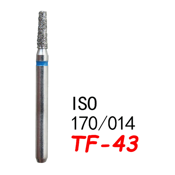 Straight Taper Flat End TF-43, Standard Grit, 170/014