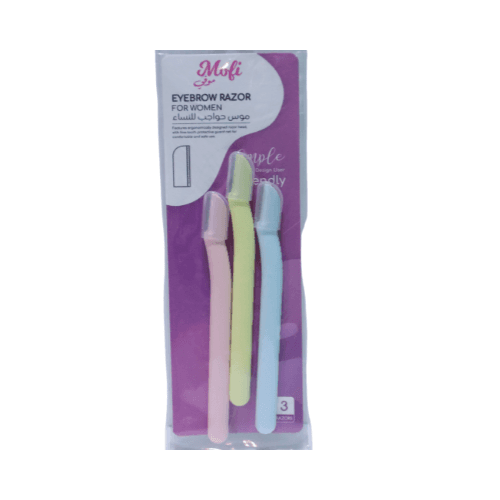 Eyebrow Razors XR-B045, 3 Pieces
