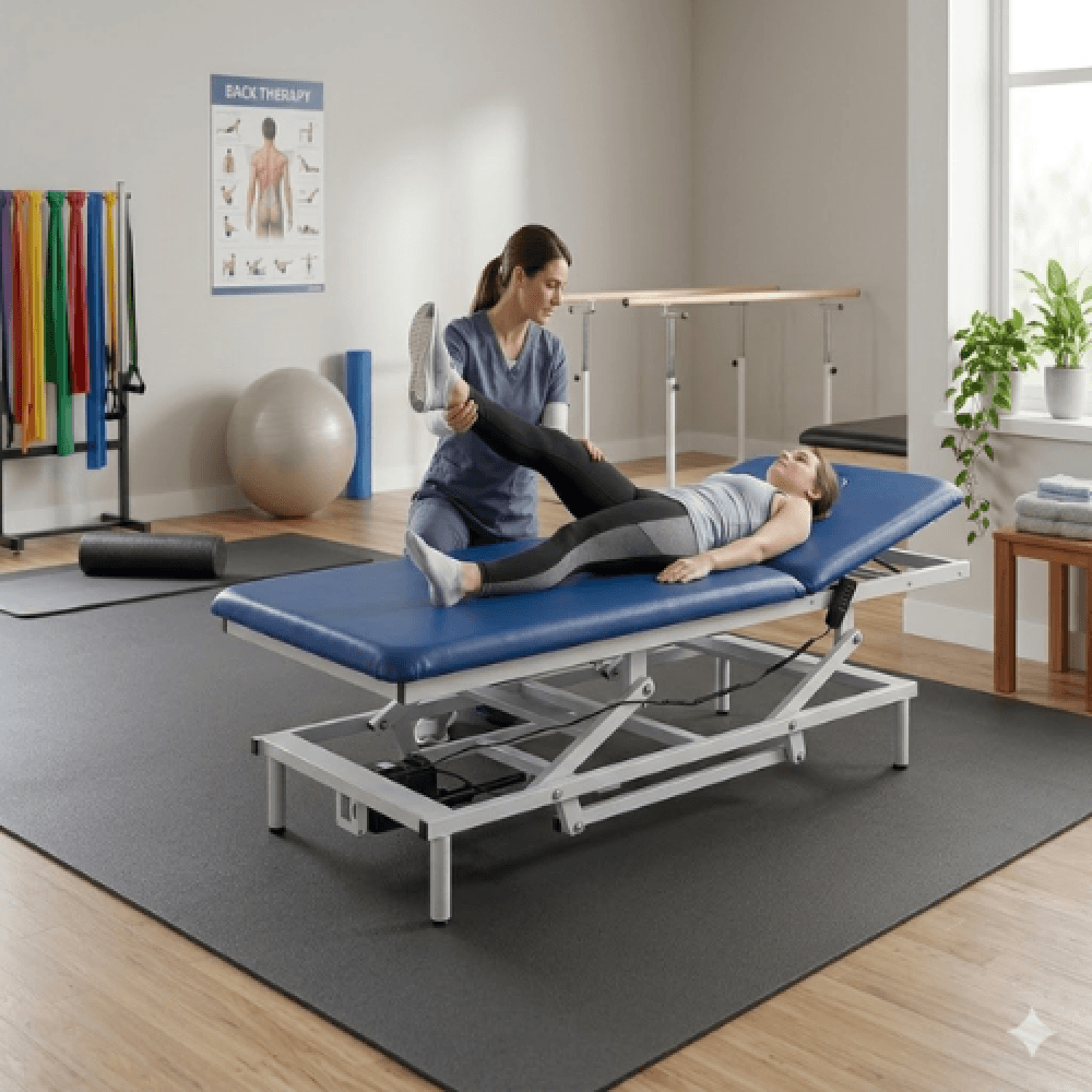 Electric Physiotherapy Table, Wide