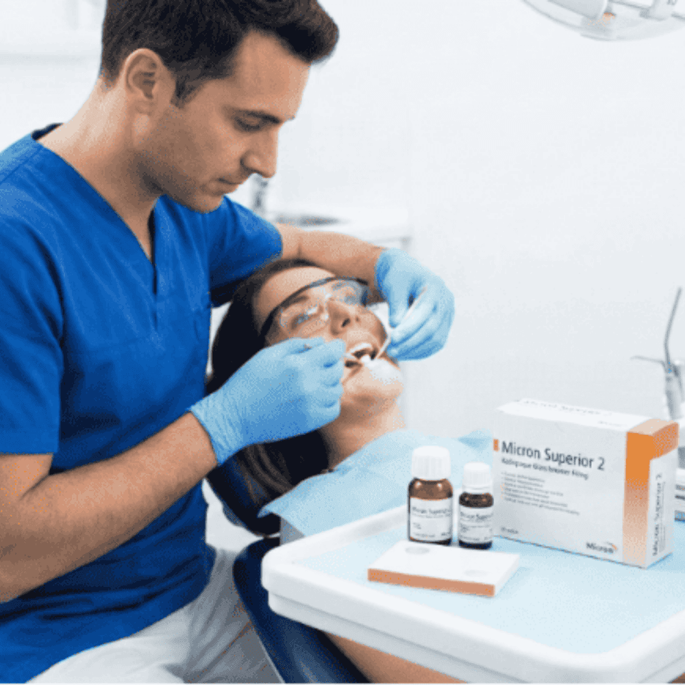 حشوة جلاس أيونومر ميكرون Micron Superior 2  Glass Ionomer Filling
