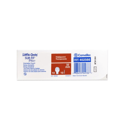 SUR-FIT Plus Pediatric Drainable Ostomy Pouch, 402566