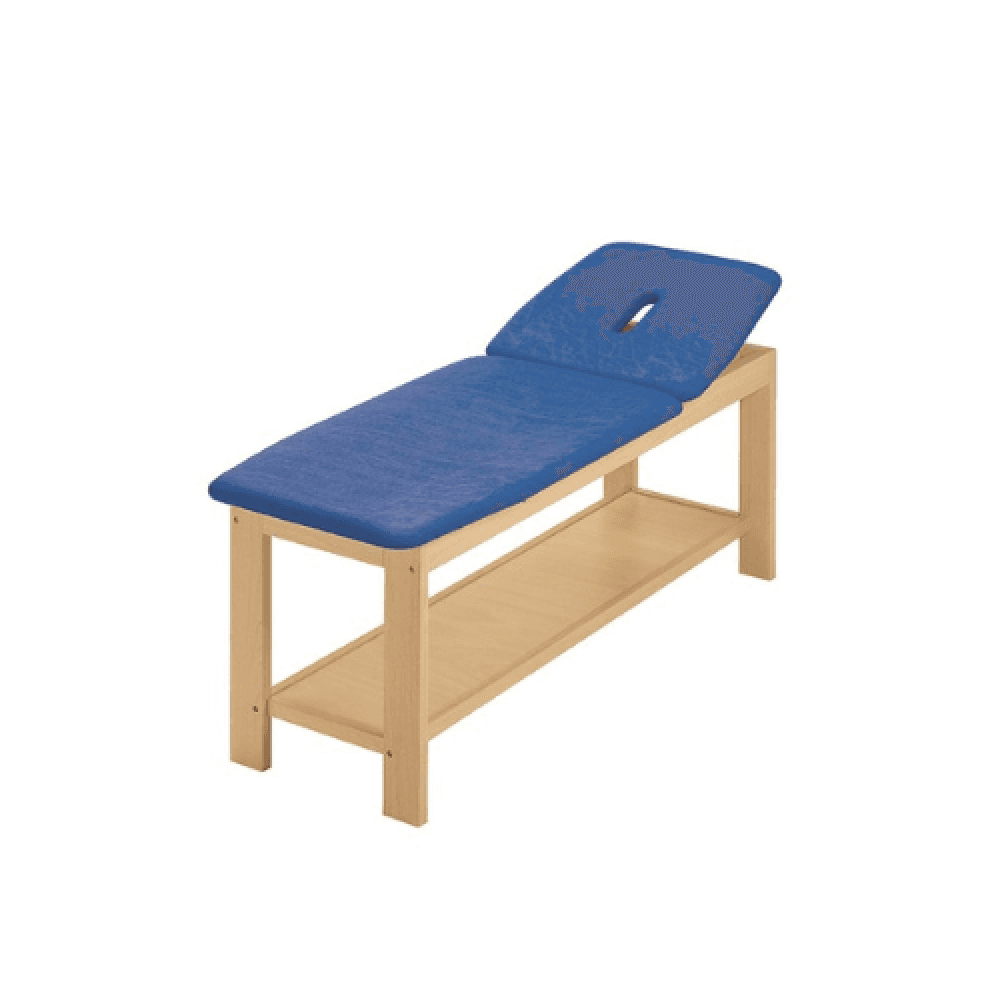 Wooden Treatment Table, Lower Shelf and Face Hole