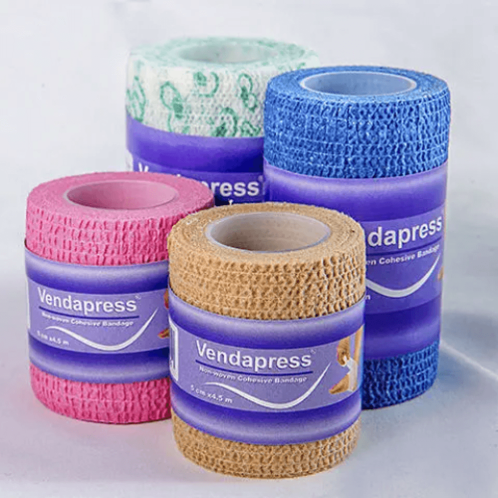 Cohesive Bandage, White