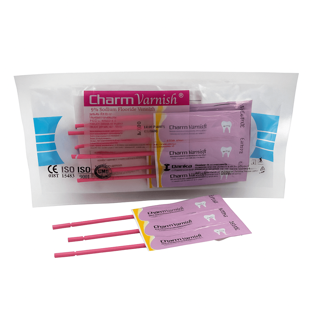 ورنيش الفلورايد بالصوديوم Charm Varnish, Sodium Fluoride Varnish