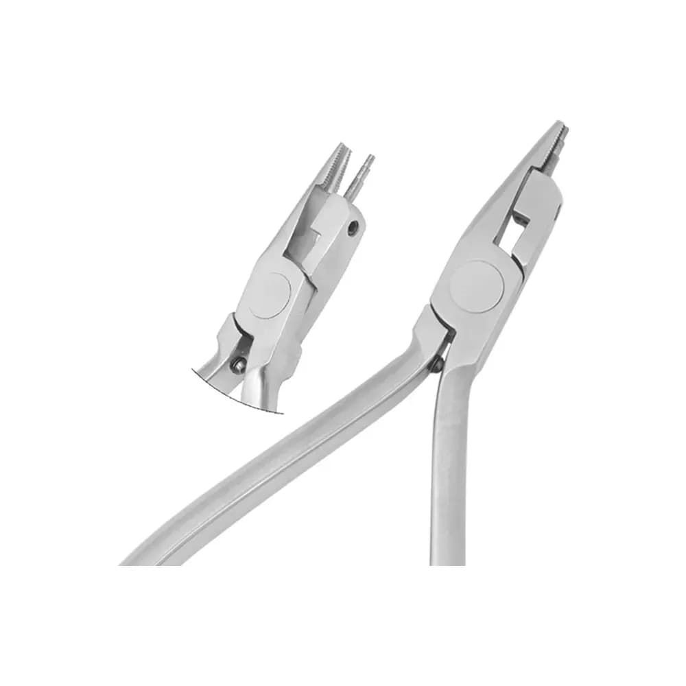 Orthodontic Pliers How Utility, Angled, 12.5 cm, 3 mm Dia Beak