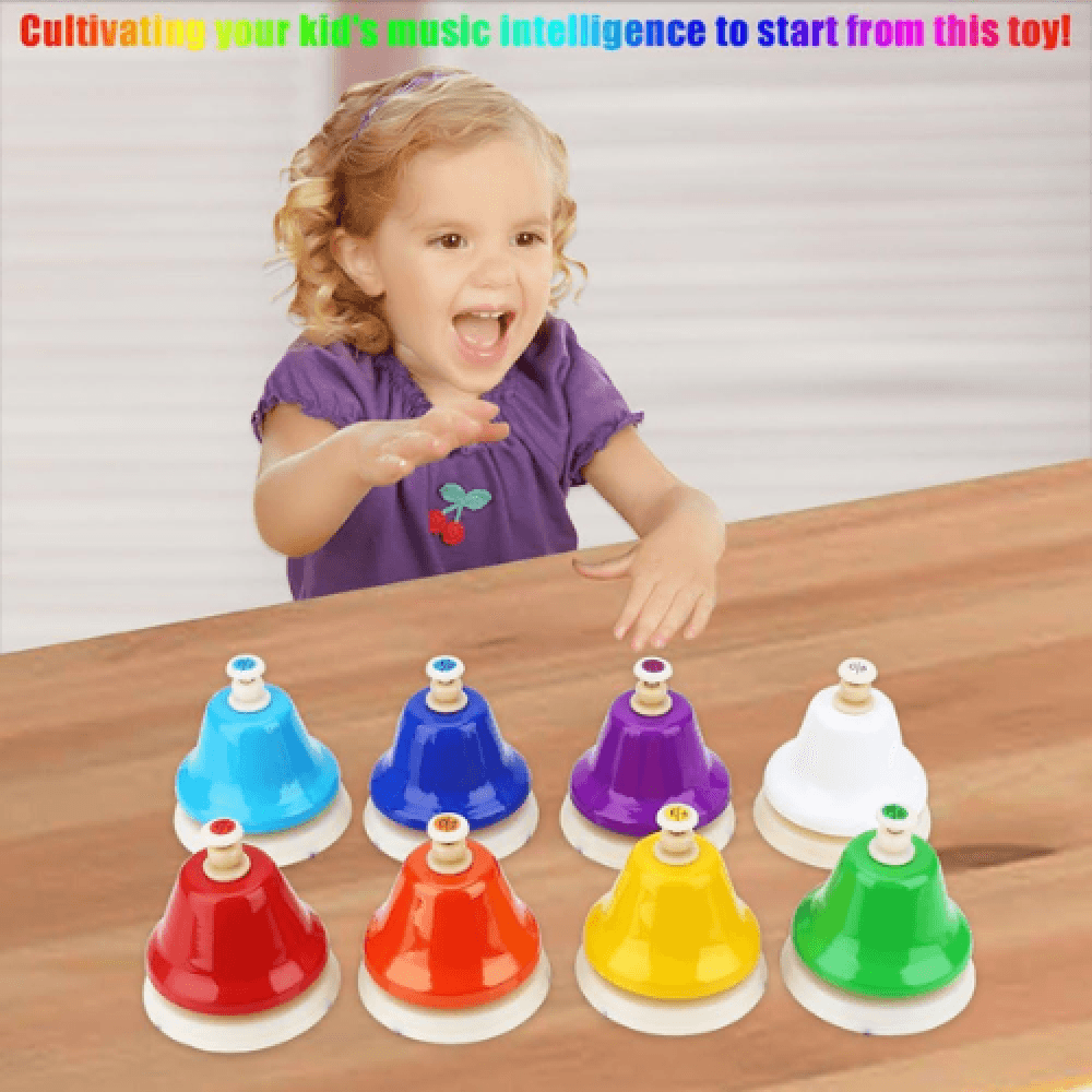 Children's Sensory Bell Set, Multicolor