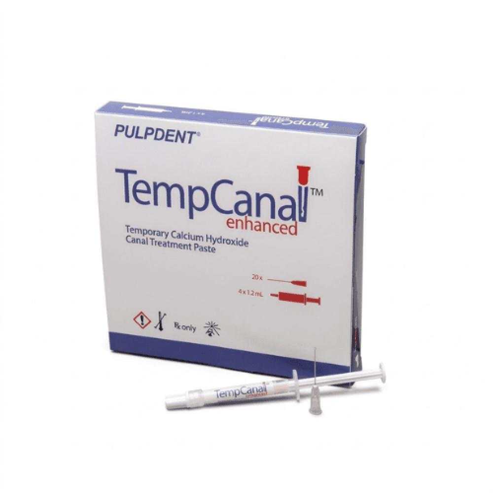 TempCanal Enhanced Temporary Calcium Hydroxide Root Canal Treatment Paste, TE4
