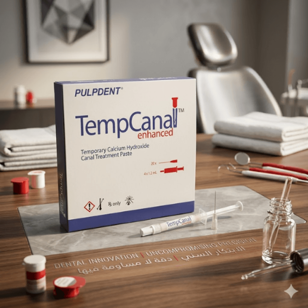 TempCanal Enhanced Temporary Calcium Hydroxide Root Canal Treatment Paste, TE4