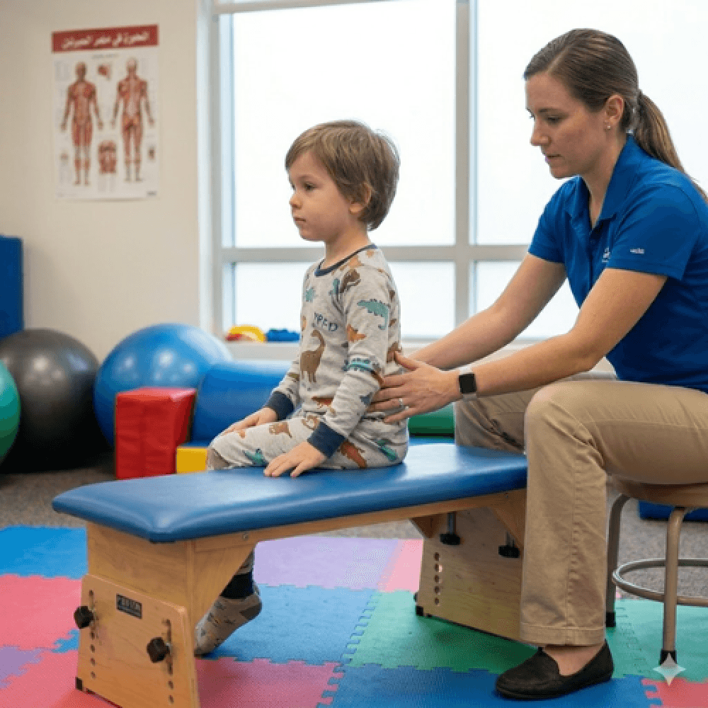 بنش التوازن العلاجي للأطفال  Adjustable Benches