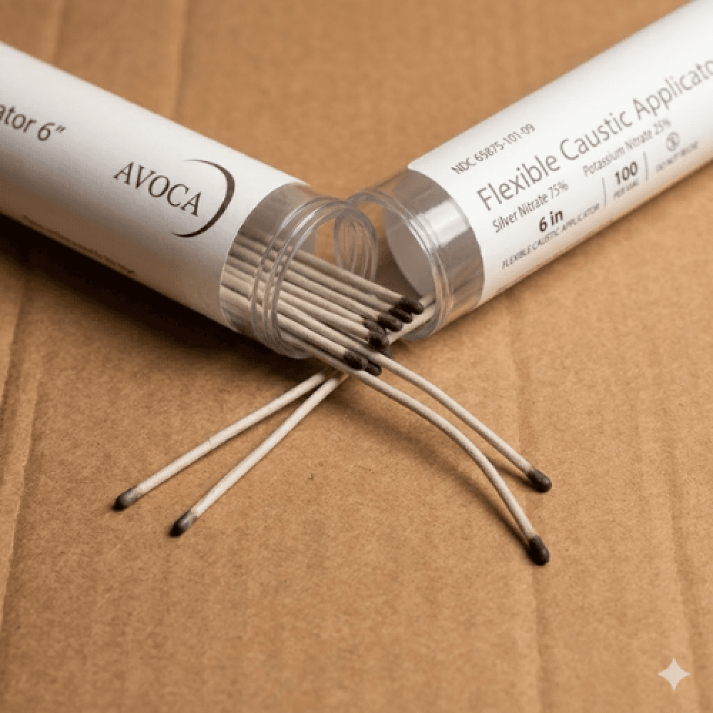 Silver Nitrate Applicators, 100 Pcs