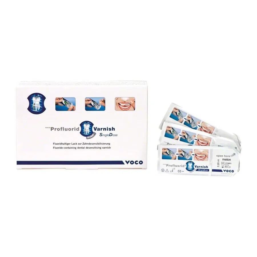 Profluorid Varnish 5% NaF, Melon, 0.25 ml SingleDose