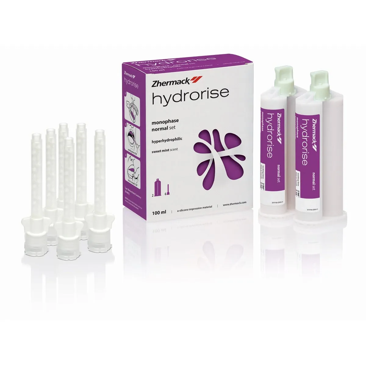Hydrorise، أحادي الطور، جسم متوسط، إعداد عادي، 2x50ml