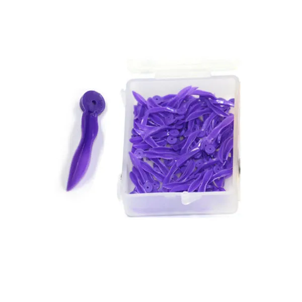 Medprotect Plastic Wedges Purple (100 Pack)