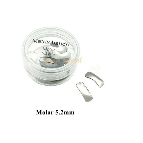 Sectional Matrix, Molar, Wide 5.2mm, Thickness 0.038mm, Pack of 50