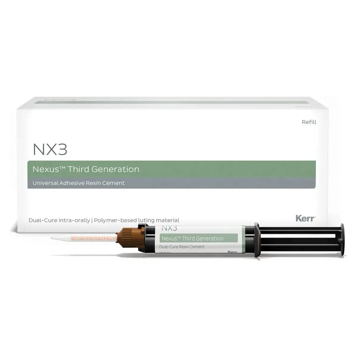 NX3 Nexus Third Generation, Light-Cure Veneer Cement, White, Syringe 1.8g