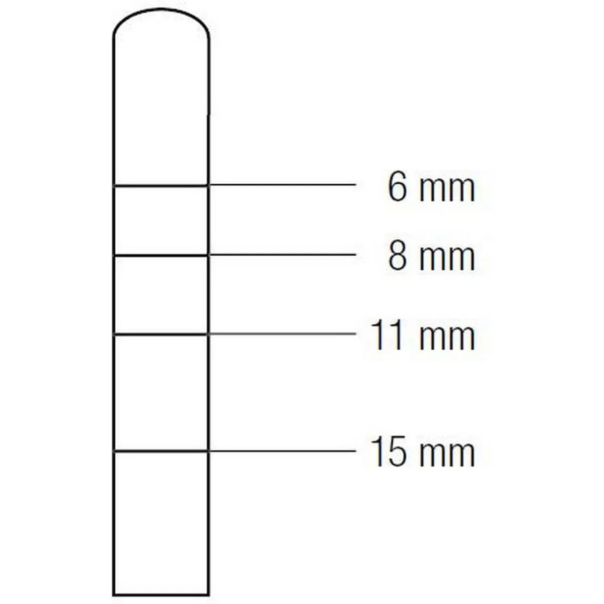 Osteotome Bayonet Convex 3.7mm