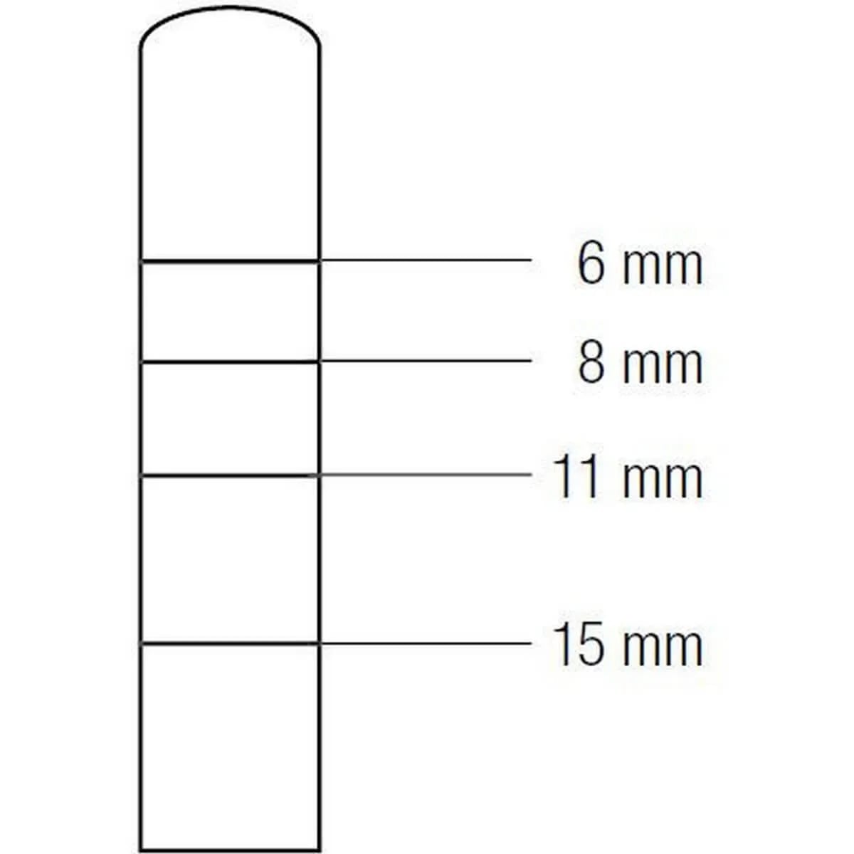 Osteotome Convex 5.0mm