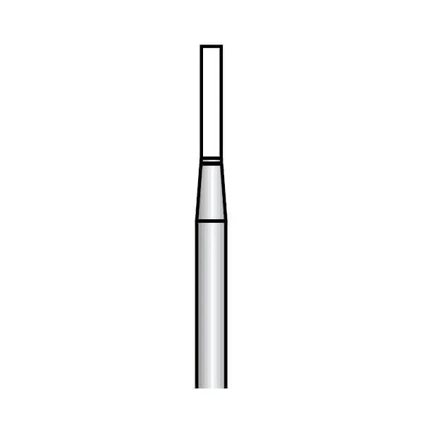 Ash Hi-Di Diamond Burs, Cylinder (110), Medium, FG 012
