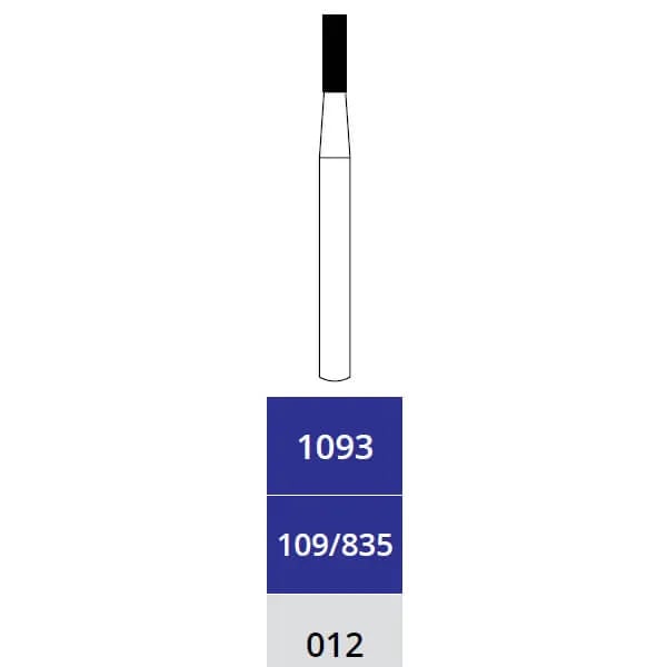 Diamond Bur, Cylinder, X-Fine, FG, 012
