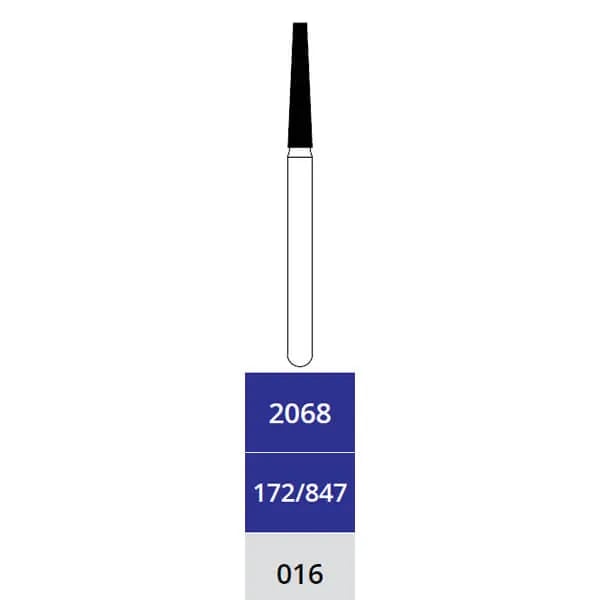 Diamond Bur, Truncated Cone, X-Fine, FG (Very Long) 016