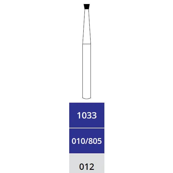 Diamond Burs, Inverted Cone, Medium, FG 012