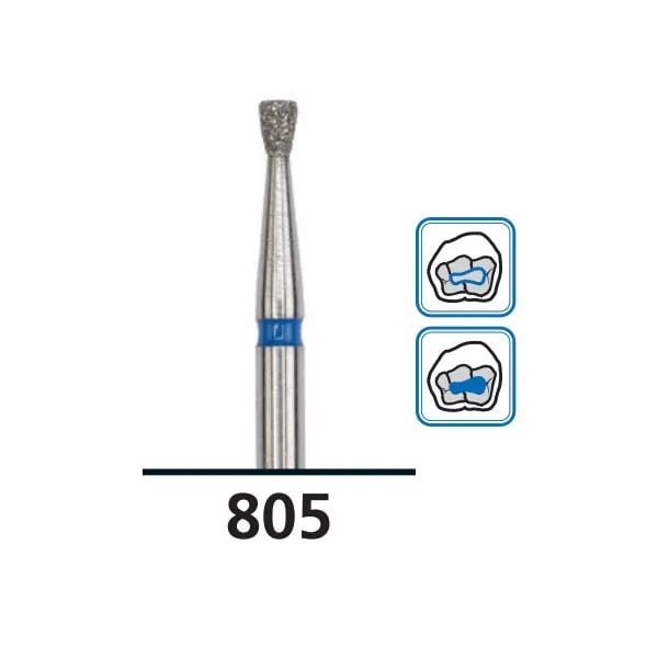 سنابل ألماسية مخروطية مقلوبة G805 خشنة FG-012