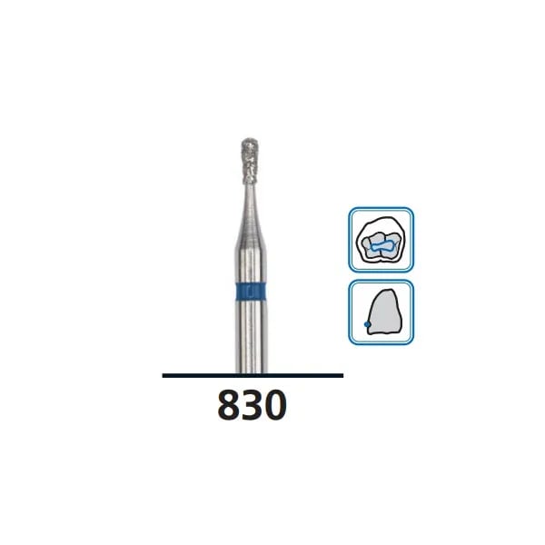 سنابل ألماسية كمثرية C830، خشونة فائقة النعومة، FG-010