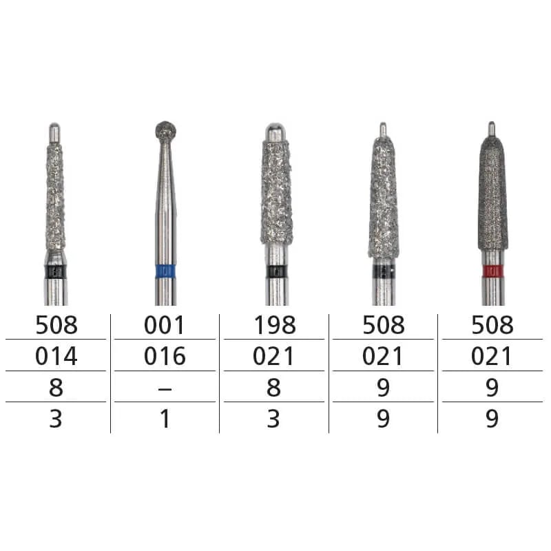 Diafutur intro, New Preparation Technique, Posterior Burs Set/5