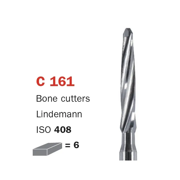 سنابل كربيد جراحية، FG 016، طويلة جداً، قاطع عظم ISO #408